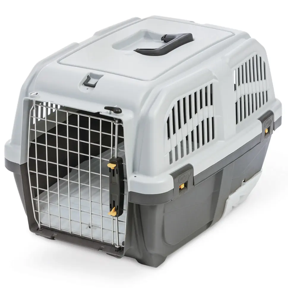 Mps skudo cat travel переноска с лотком для наполнителя, 60x40x39 см, серая в интернет-зоомагазине Pets Room