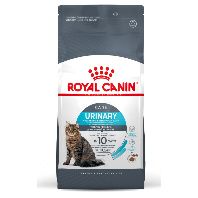 ROYAL CANIN URINARY CARE 400 г сухой корм для взрослых кошек в целях профилактики мочекаменной болезни 1х12 в интернет-зоомагазине Pets Room