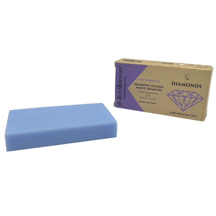 Шампунь-мыло iv san bernard traditional line diamonds new отбеливание и восстановление яркости окраса 75 г (замена ndiamond) (34003) в интернет-зоомагазине Pets Room