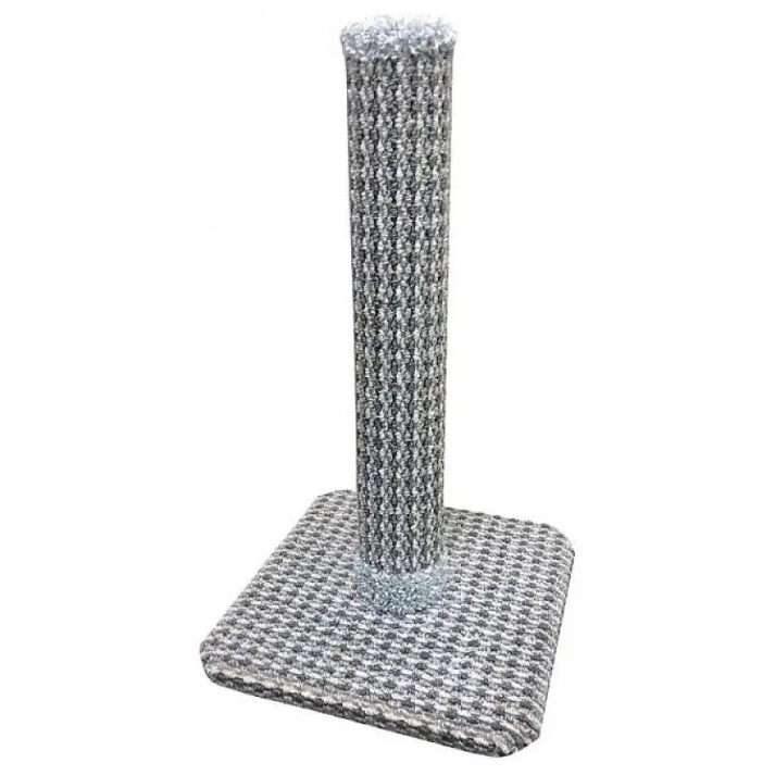 Когтеточка столбик крафт №1 ковролин s 32х32х54 ø7 rich breed кф-1 в интернет-зоомагазине Pets Room