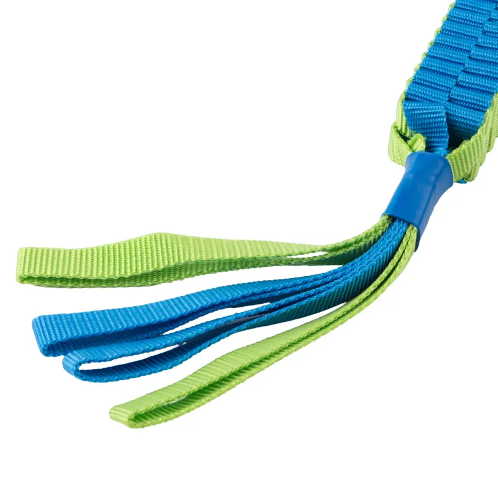 Mr.kranch игрушка для собак плетеный жгут с мячом, 13 см, зеленая в интернет-зоомагазине Pets Room