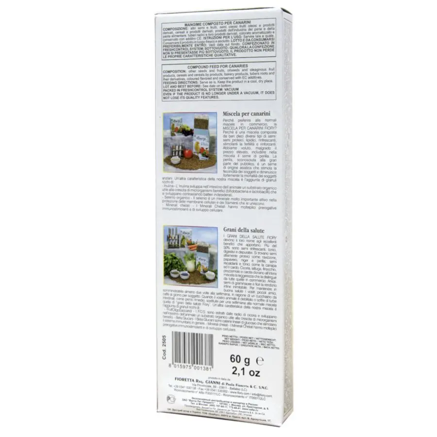 Палочки для канареек fiory sticks с фруктами 2 х 30 г в интернет-зоомагазине Pets Room