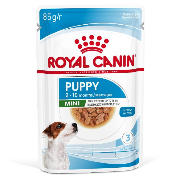 Royal canin мини паппи соус, 85г в интернет-зоомагазине Pets Room