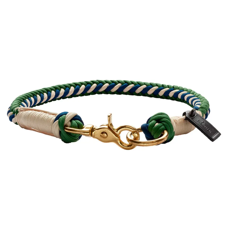 Hunter tinnum 40 oшейник для собак, s-m (40 см), синий с зеленым фото Hunter tinnum 40 oшейник для собак, s-m (40 см), синий с зеленым в интернет-зоомагазине Pets Room