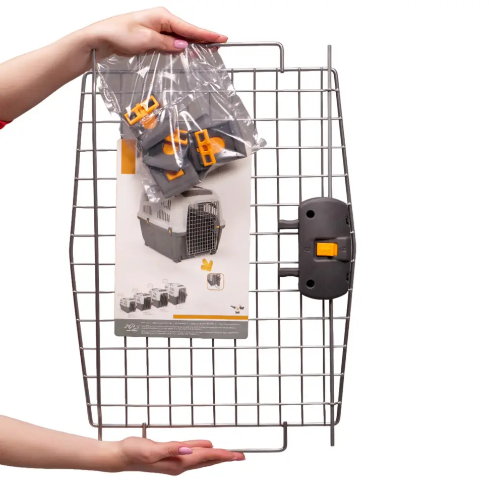 Переноска mps skudo 4 68х48х51h см с металлической дверцей с замком в интернет-зоомагазине Pets Room