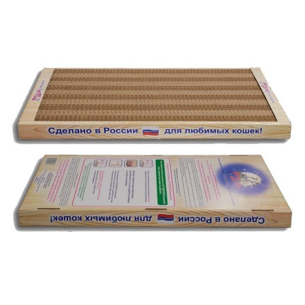 Картонная когтеточка для кошек когтедралка домашняя к1 в интернет-зоомагазине Pets Room