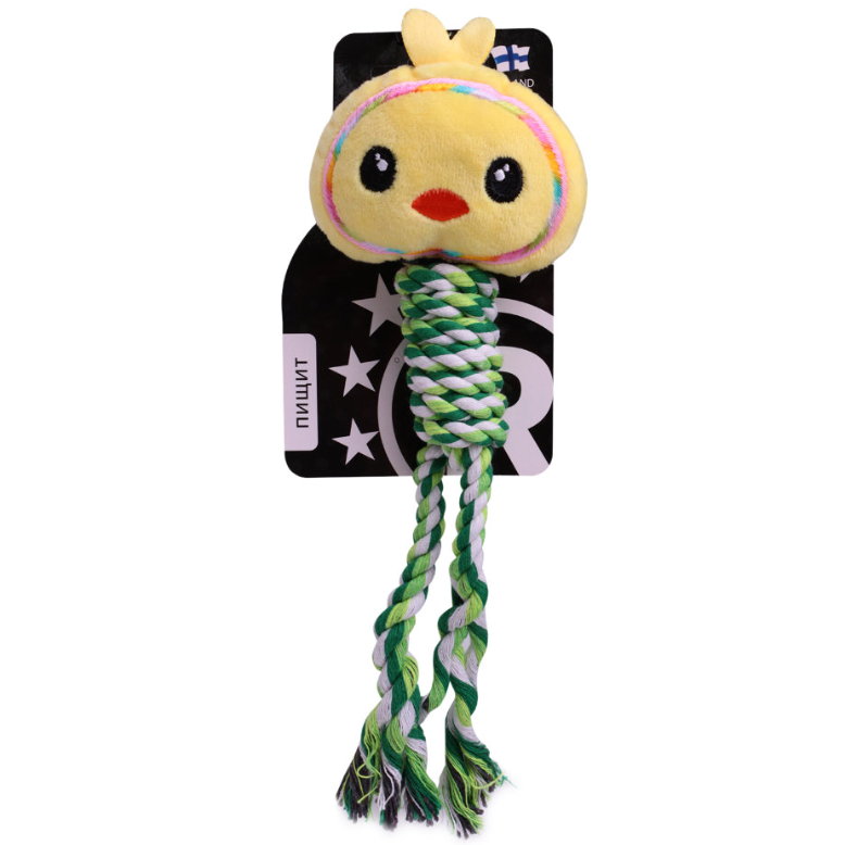 Игрушка для собак на хб верёвке lionpets цыплёнок ut1026 30х10 см в интернет-зоомагазине Pets Room