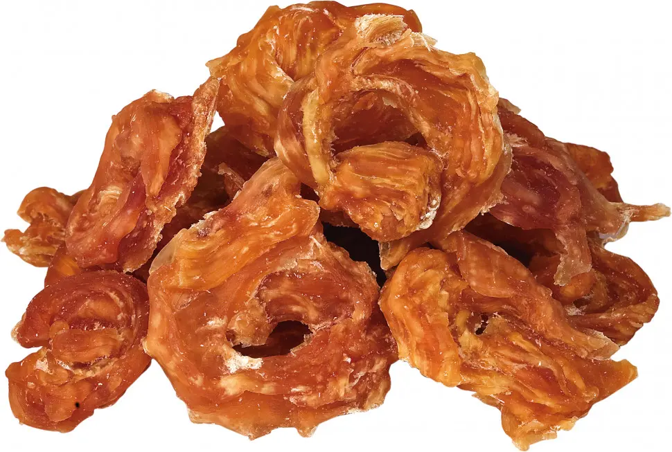 Деревенские лакомства 100 % мяса куриные колечки для щенков - 90 г в интернет-зоомагазине Pets Room