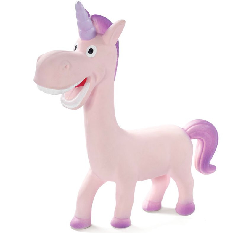 Игрушка для собак из латекса "веселый единорог", 205мм, triol в интернет-зоомагазине Pets Room
