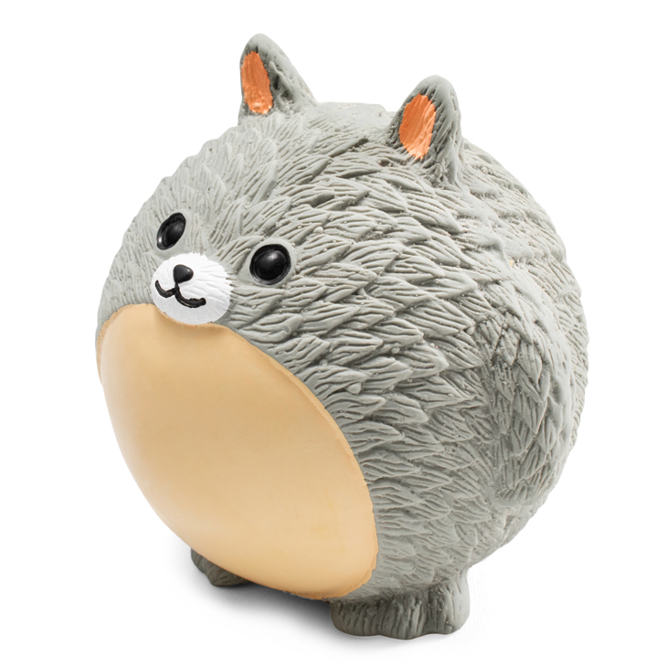 Игрушка для собак из латекса "волчонок-мяч", 90мм, triol в интернет-зоомагазине Pets Room