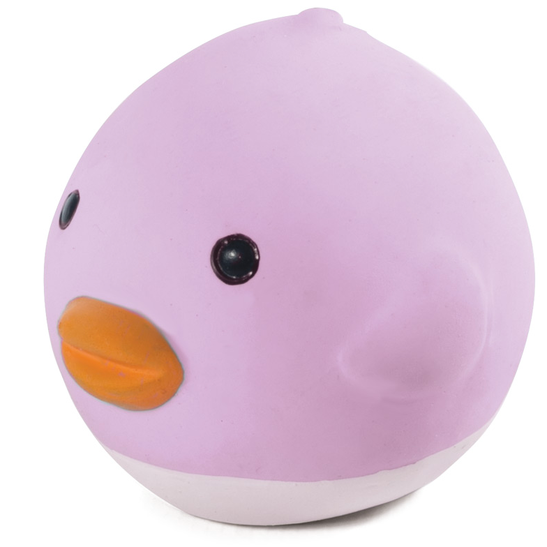 Игрушка для собак мелких пород из латекса "утенок", d45мм, серия mini dogs, triol в интернет-зоомагазине Pets Room