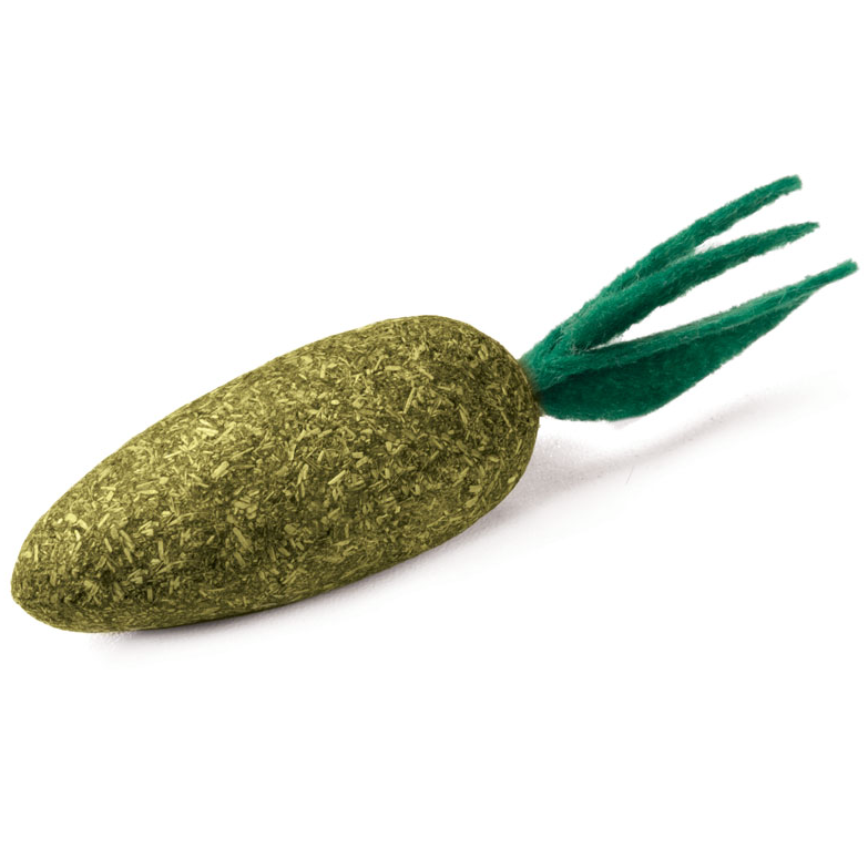 Игрушка для кошек из прессованной кошачьей мяты "морковка", 50/90мм, triol в интернет-зоомагазине Pets Room