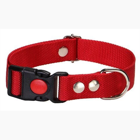 Ошейник нейлон l многоразм с фиксатором 25" 33-55 см rich breed он-325 красный фото Ошейник нейлон l многоразм с фиксатором 25" 33-55 см rich breed он-325 красный в интернет-зоомагазине Pets Room