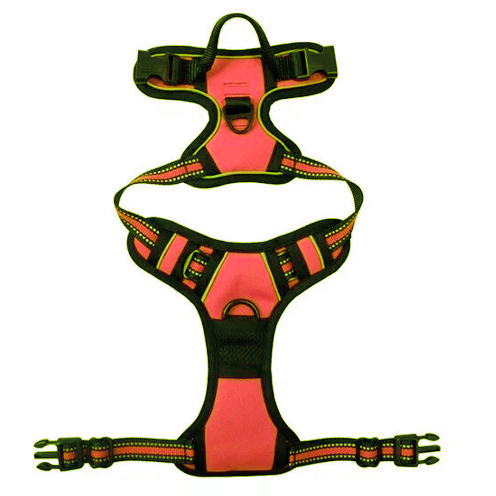 Шлейка trend xl 22,5-45кг (ш.55-90 гр.50-100) ш-12 оранжевый в интернет-зоомагазине Pets Room