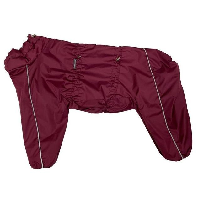 Комбинезон утепленный на флисе для собак р. 40-1 сука (бордо) в интернет-зоомагазине Pets Room