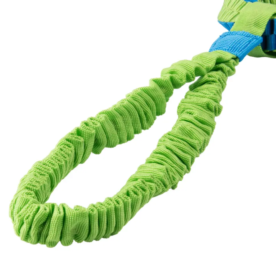 Mr.kranch игрушка-перетяжка для собак плетеное кольцо-спираль на резинке, диаметр 12 см, голубая в интернет-зоомагазине Pets Room