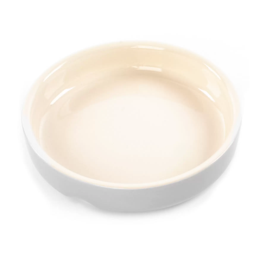 Scruffs миска керамическая для мелких пород собак и кошек "icon soucer" светло-серая 13х13х3см 200мл в интернет-зоомагазине Pets Room