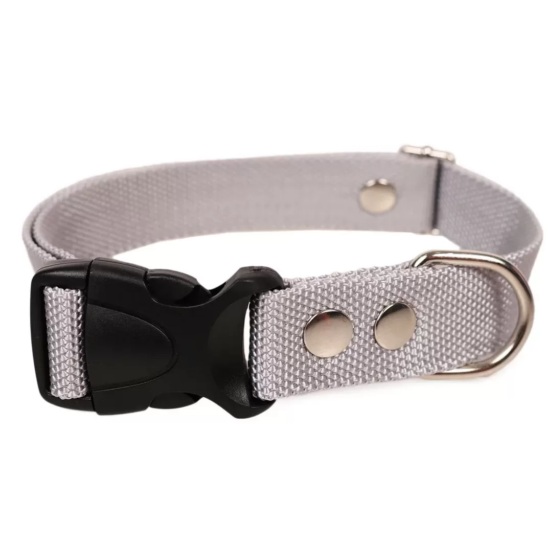 Ошейник нейлон m 20" 26-40 см rich breed ок-51 серый фото Ошейник нейлон m 20" 26-40 см rich breed ок-51 серый в интернет-зоомагазине Pets Room