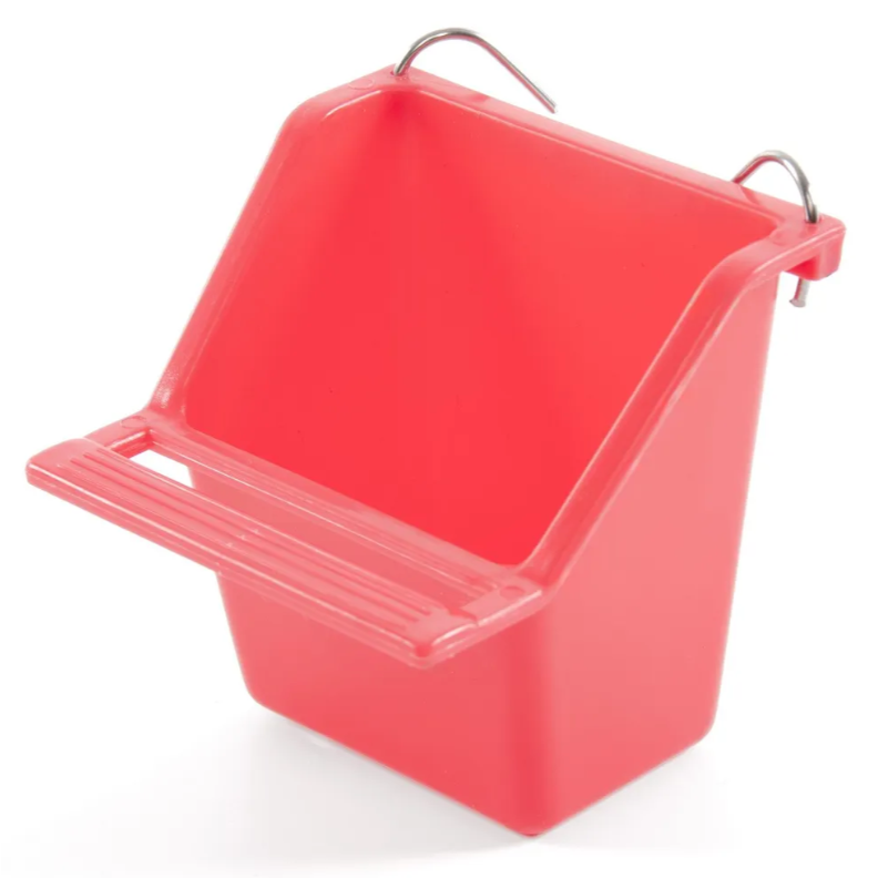 Skyrus кормушка для птиц внутренняя, красная, 7х7х7см в интернет-зоомагазине Pets Room