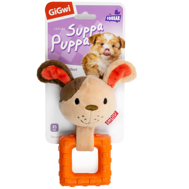 75518 Игрушка для маленьких собак собачка с пищалкой 15см, серия suppa puppa в интернет-зоомагазине Pets Room