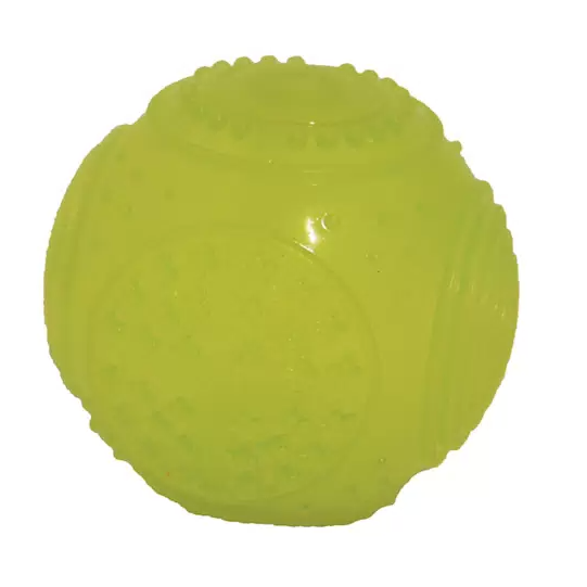 Игрушка для собак светящийся мяч 7см rich breed ис-43 зеленый в интернет-зоомагазине Pets Room