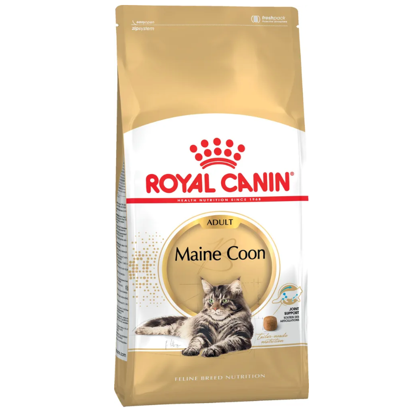 Royal canin maine coon adult 2 кг сухойкорм для кошек породы мейн-кун старше 15 месяцев 1х6 в интернет-зоомагазине Pets Room