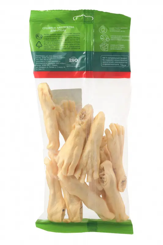 Titbit лакомство для собак лапки кроличьи большие xl - 100 г в интернет-зоомагазине Pets Room