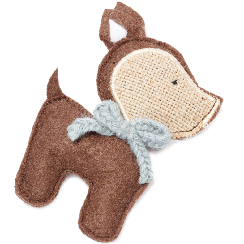 Игрушка для кошек из натуральных материалов "олененок кантри", 100мм, серия natural, triol в интернет-зоомагазине Pets Room