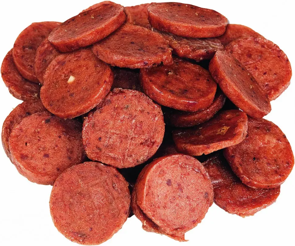 Деревенские лакомства нежные медальоны для собак с мясом страуса - 90 г в интернет-зоомагазине Pets Room