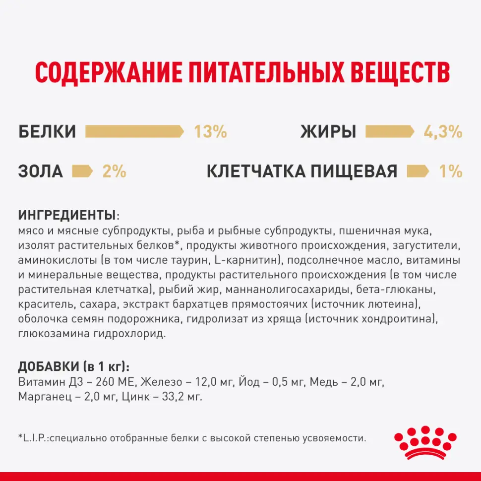 Royal canin kitten maine coon 85 г пауч влажный рацион для кошек породы мейн-кун в возрасте от 3 до 15 месяцев в интернет-зоомагазине Pets Room