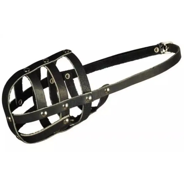 Намордник кож №2 (колли) rich breed в интернет-зоомагазине Pets Room