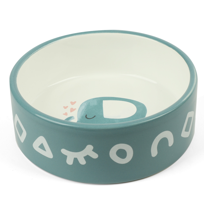 Миска керамическая "слоник", 0,3л, triol в интернет-зоомагазине Pets Room
