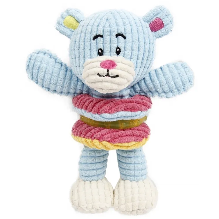 Ebi игрушка для собак мягкая "медвежонок", голубой, 15х18см в интернет-зоомагазине Pets Room