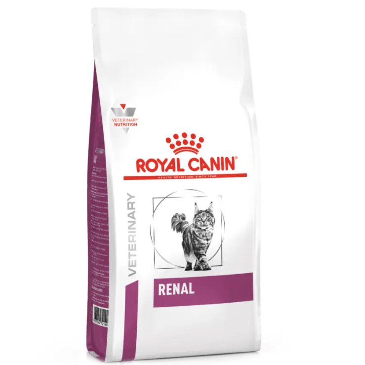 Royal canin vd renal 2 кг ветеринарная диета, сухой корм для взрослых кошек для поддержания функции почек в интернет-зоомагазине Pets Room