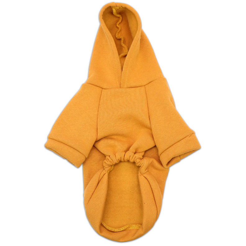 Толстовка для собак lion lmk-0320(горчичный) (размер l (спинка 29 см)) в интернет-зоомагазине Pets Room