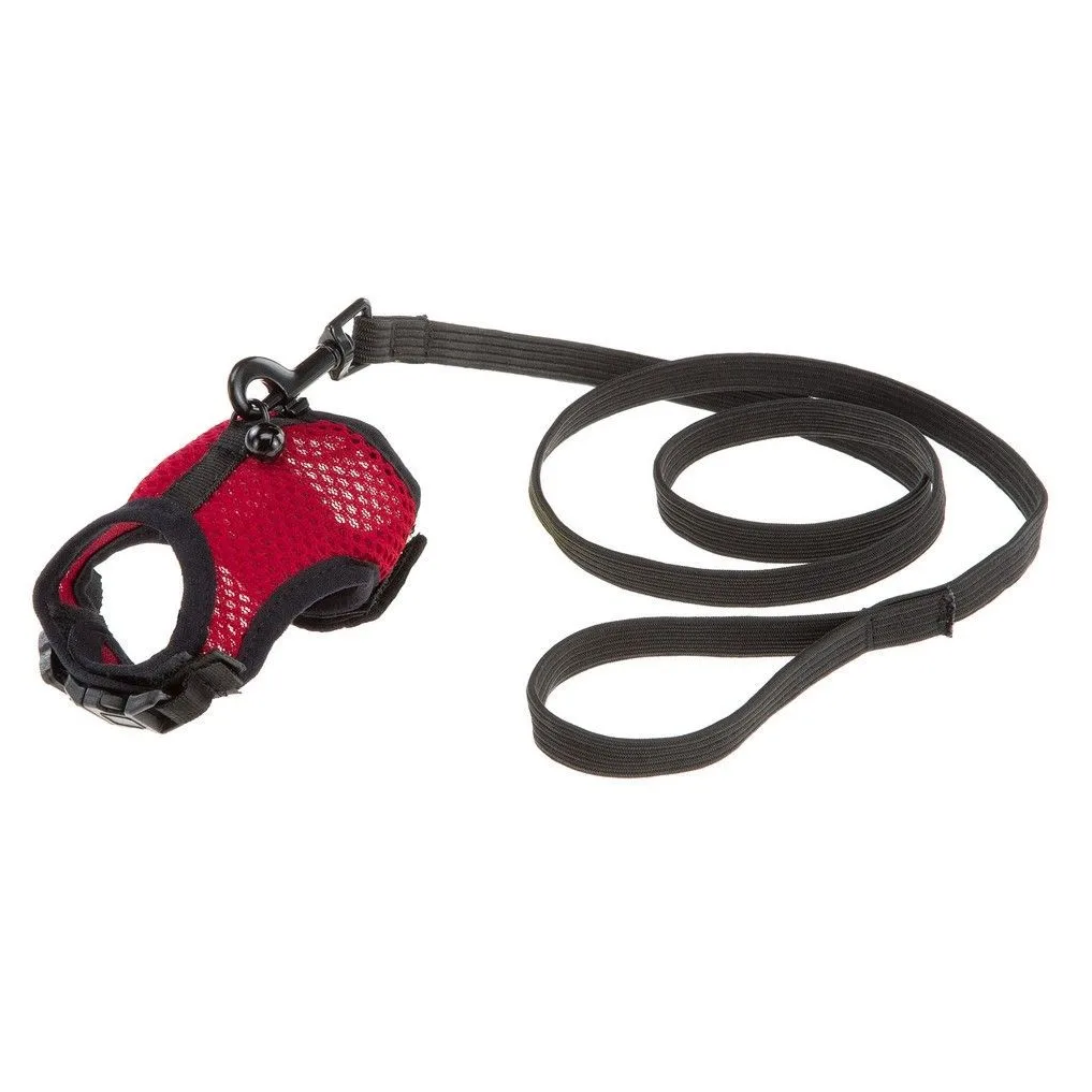 Мягкая шлейка с поводком jogging large для кроликов и кошек в интернет-зоомагазине Pets Room