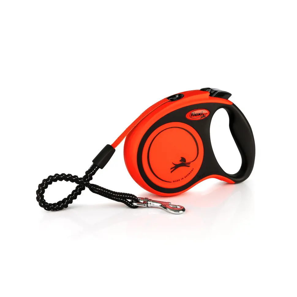 Flexi рулетка xtreme xs (до 15 кг) лента 3 м, оранжевая в интернет-зоомагазине Pets Room