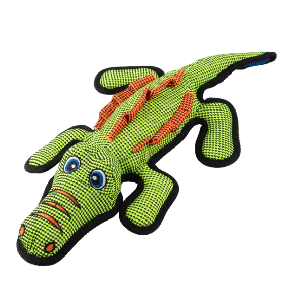 Игрушка mr.kranch для собак аллигатор плюшевая с пищалкой 47 см зеленая (34001) в интернет-зоомагазине Pets Room