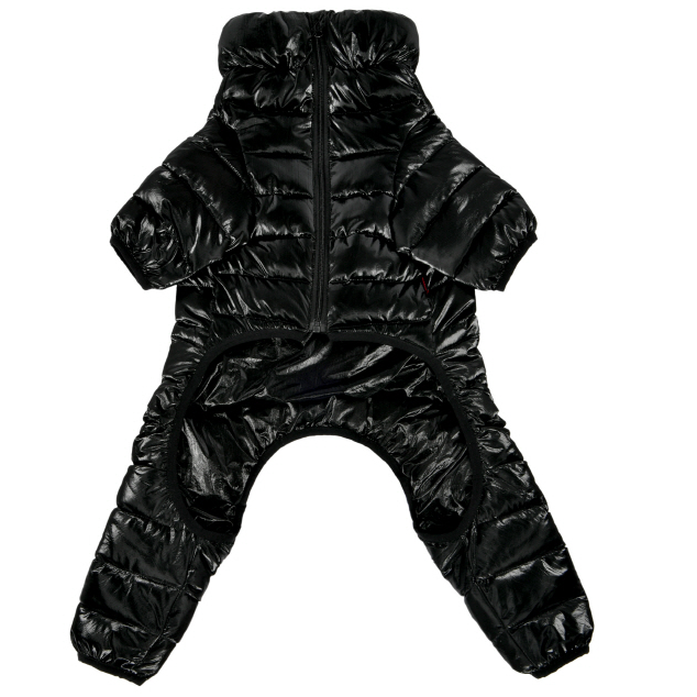 Puppia комбинезон для собак, сверхлегкий "glossy allinone jumper", чёрный, xxl в интернет-зоомагазине Pets Room