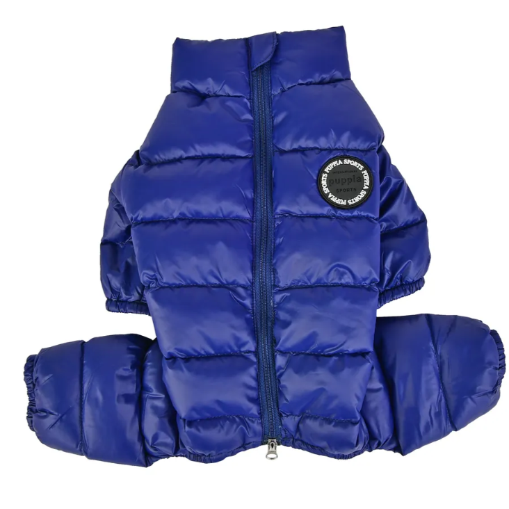 Puppia комбинезон для собак, сверхлегкий "jumpesuit а", синий, m в интернет-зоомагазине Pets Room