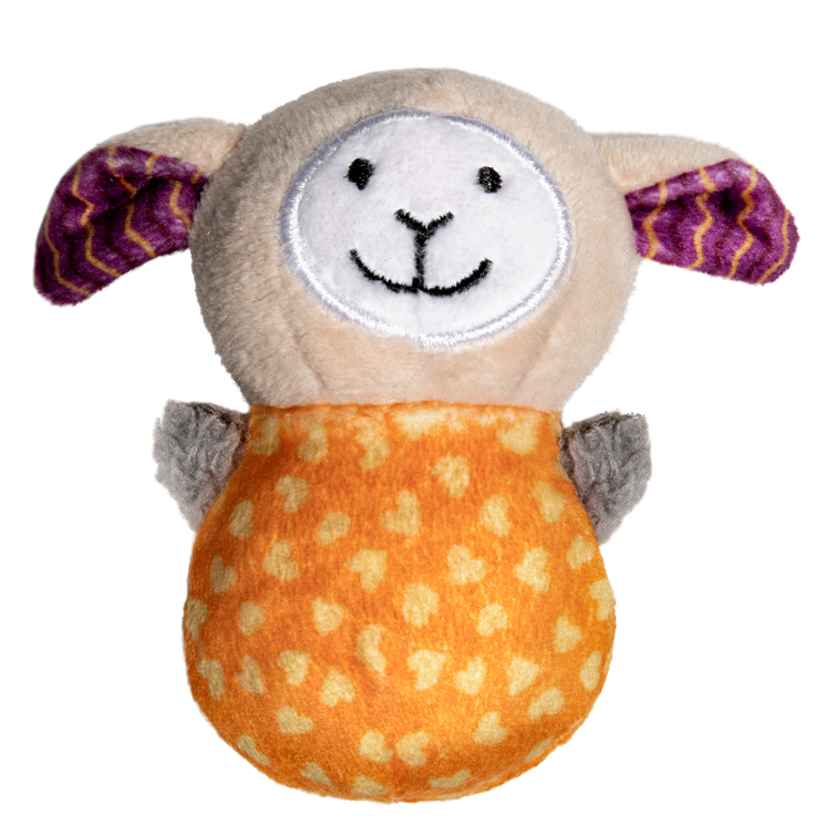 Игрушка для собак мелких пород мягкая "овечка", 85мм, серия mini dogs, triol в интернет-зоомагазине Pets Room