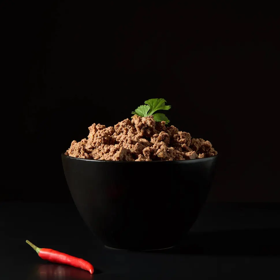 Влажный корм мнямс деликатес паштет из телятины с ветчиной для собак всех пород "террин по-версальски" 200 г в интернет-зоомагазине Pets Room