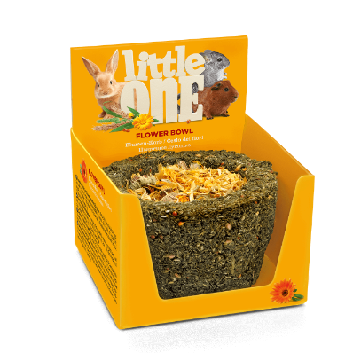 Little one лукошко лакомство для грызунов цветочное с календулой 120г в интернет-зоомагазине Pets Room