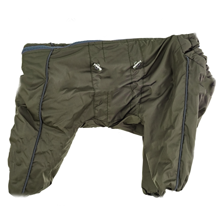 Комбинезон утепленный на флисе для собак р. 70-1 кобель (хаки) в интернет-зоомагазине Pets Room