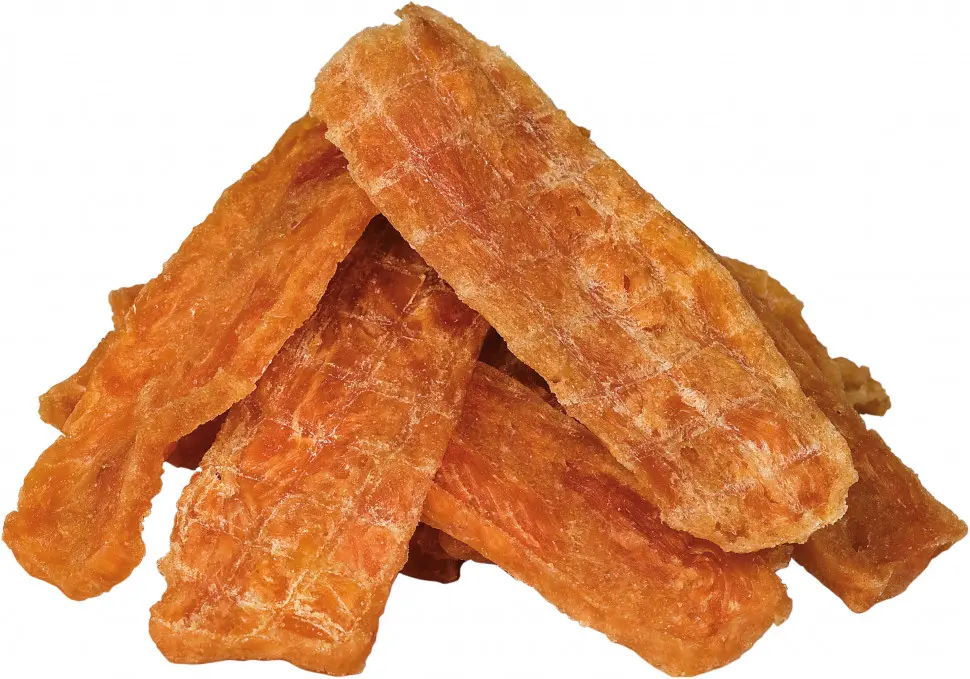 Деревенские лакомства 100 % мяса куриные ломтики сушеные для собак - 90 г в интернет-зоомагазине Pets Room