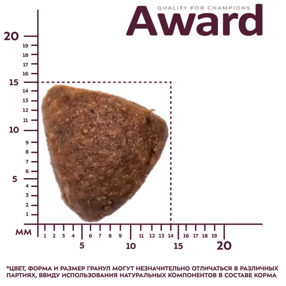 Award hypo сухой корм для взрослых собак всех пород, с белой рыбой, брокколи, сельдереем и семенами льна - 2 кг в интернет-зоомагазине Pets Room