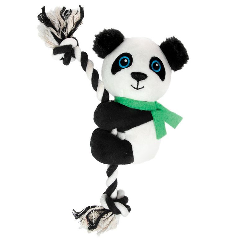 Игрушка для собак мягкая "панда", 155мм/290мм, triol в интернет-зоомагазине Pets Room