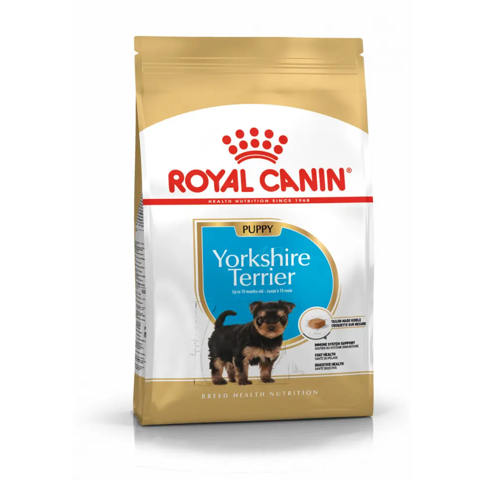 Royal canin yorkshire terrier 29 puppy сухой корм для щенков породы йоркширский терьер - 500 г в интернет-зоомагазине Pets Room