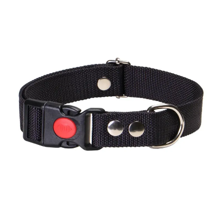 Ошейник нейлон l 25" 33-48 см rich breed ок-52 черный в интернет-зоомагазине Pets Room