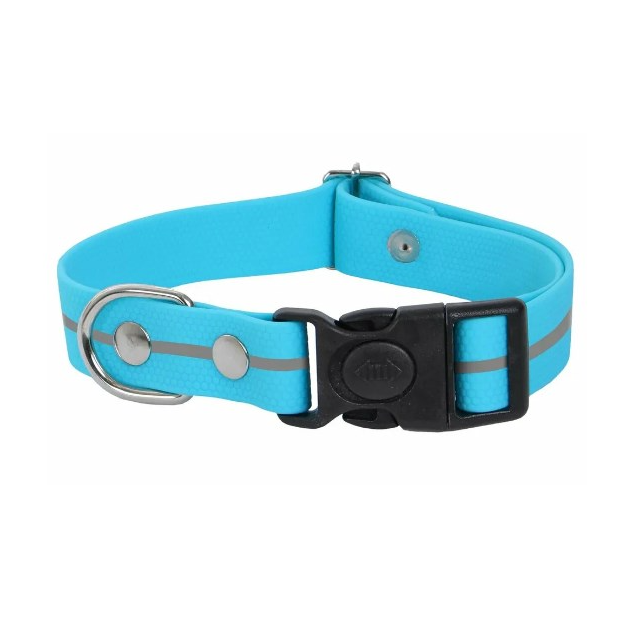 Ошейник кож. светоотраж. №30 синт 1/2 (55 см) rich breed фото Ошейник кож. светоотраж. №30 синт 1/2 (55 см) rich breed в интернет-зоомагазине Pets Room